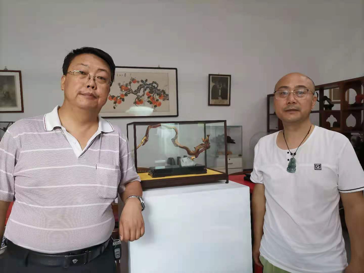 根艺路上的“意”与“境”——采访根雕艺术家李旭辉(图1)